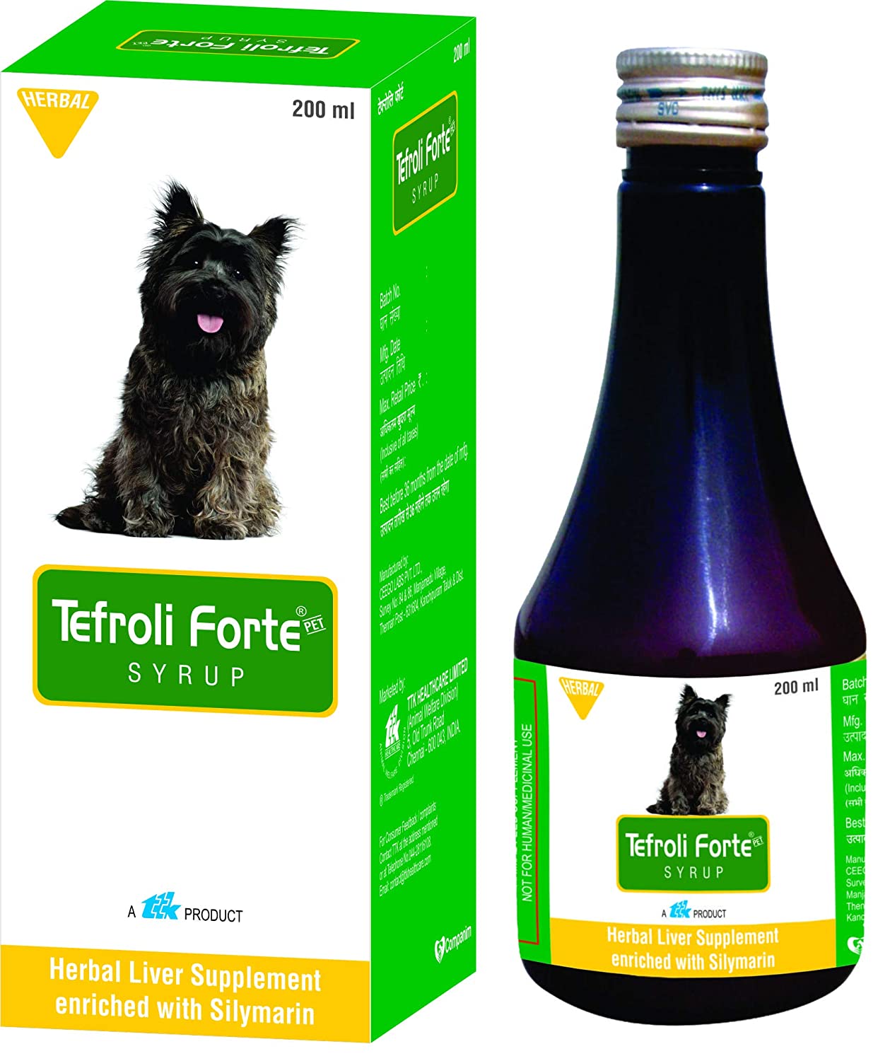 Buy Ttk Healthcare Tefroli Forte Syrup 200 Ml Online At Best Price In Kerala From Geturpet Com