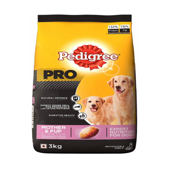 Buy Pedigree Pro Starter Mother & Pup Food 3kg Online at Best Price in ...