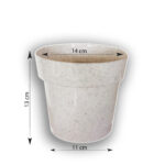 torch planter,ceramic pot (1)