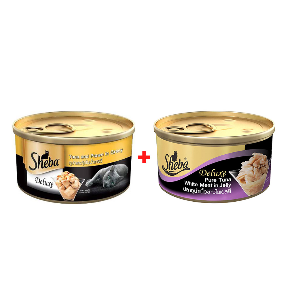 sheba deluxe cat food